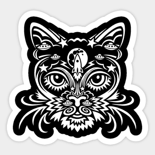 Space Catnip Sticker